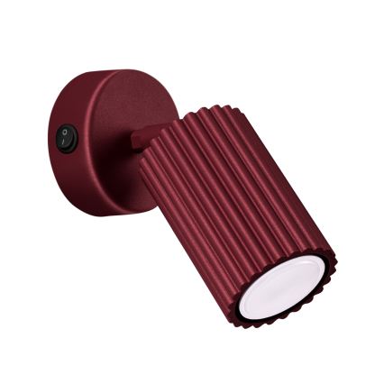 Brilagi - LED настенный точечный светильник CRESTO 1xGU10/10W/230V бордовый