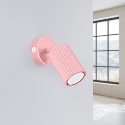 Brilagi - LED настенный точечный светильник CRESTO 1xGU10/10W/230V розовый