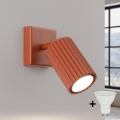 Brilagi - LED настенный точечный светильник CRESTO 1xGU10/10W/230V красный
