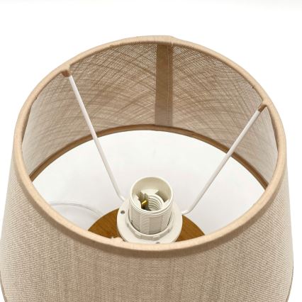 Brilagi - LED Настільна лампа ANTHONY 1xE27/60W/230V дуб/бежевий