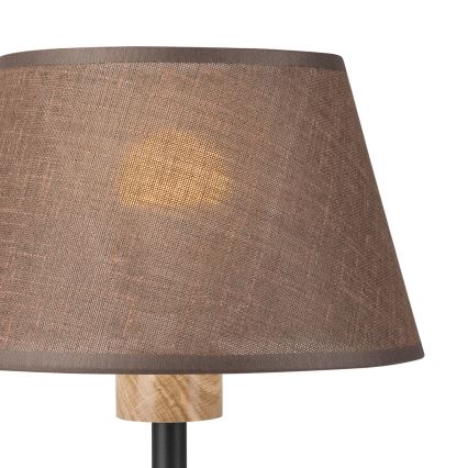 Brilagi - LED Настільна лампа ANTHONY 1xE27/60W/230V дуб/коричневий