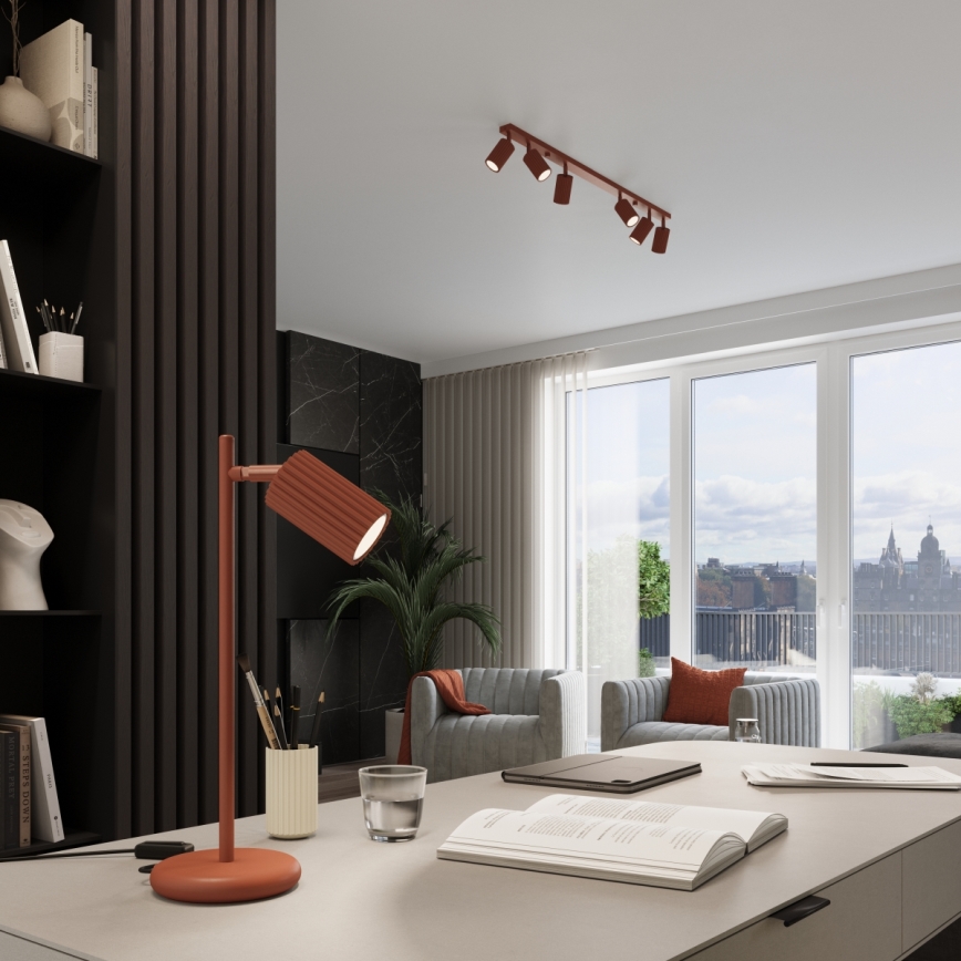 Brilagi - LED настільна лампа CRESTO 1xGU10/10W/230V червона