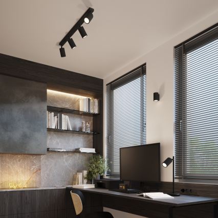 Brilagi - LED настільна лампа CRESTO 1xGU10/10W/230V чорна