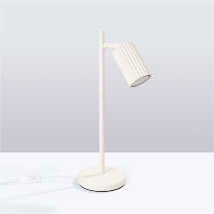 Brilagi - LED настільна лампа CRESTO 1xGU10/10W/230V кремова