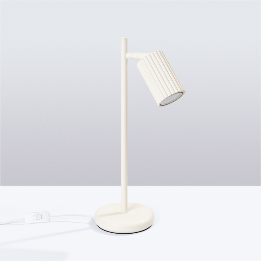 Brilagi - LED настільна лампа CRESTO 1xGU10/10W/230V кремова
