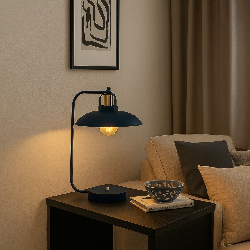 Brilagi - LED Настільна лампа FLAMENGO 1xE27/60W/230V синій