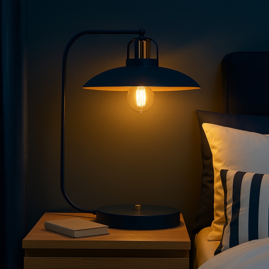 Brilagi - LED Настільна лампа FLAMENGO 1xE27/60W/230V синій