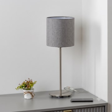 Brilagi - LED настільна лампа NUBILA 1xE27/60W/230V антрацит