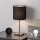 Brilagi - LED настільна лампа NUBILA 1xE27/60W/230V чорна
