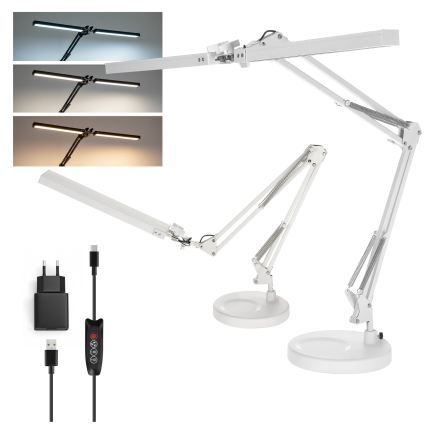 BRILAGI - LED настільна лампа VARIO з регулюванням яскравості LED/15W/230V 3000-6000K біла