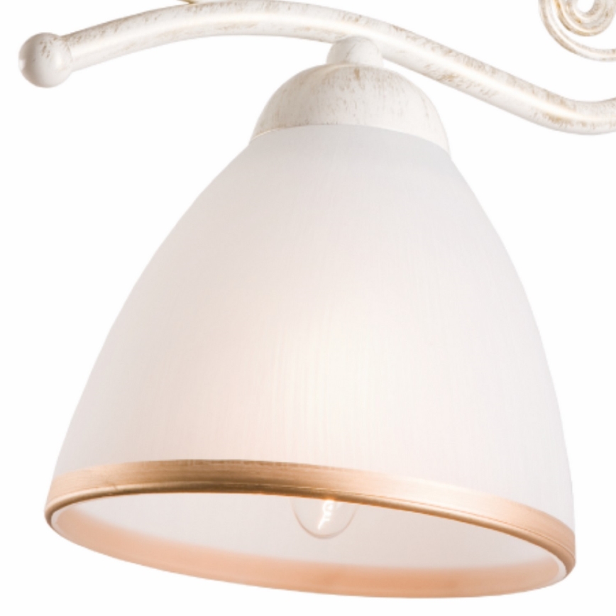 Brilagi - LED настінний світильник ANTICO 1xE27/60W/230V 3000K біла патина