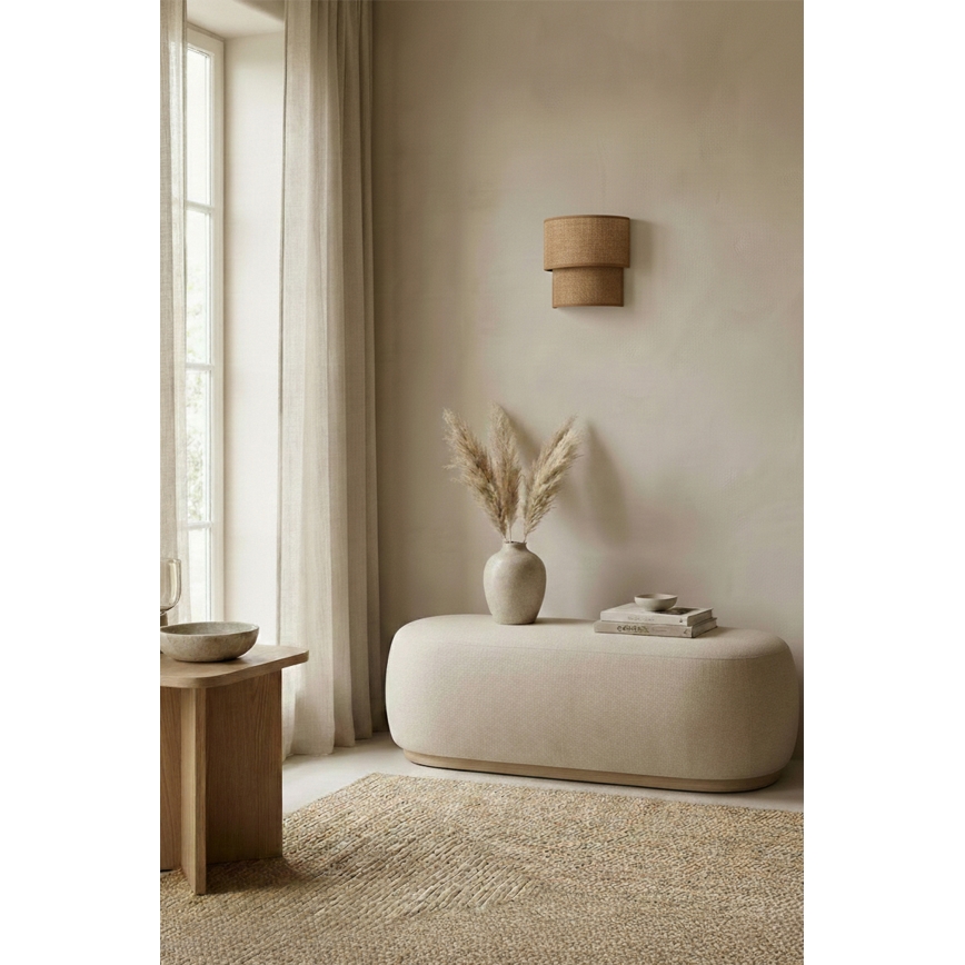 Brilagi - LED Настінний світильник BOHO ECO 1xE27/10W/230V бежевий