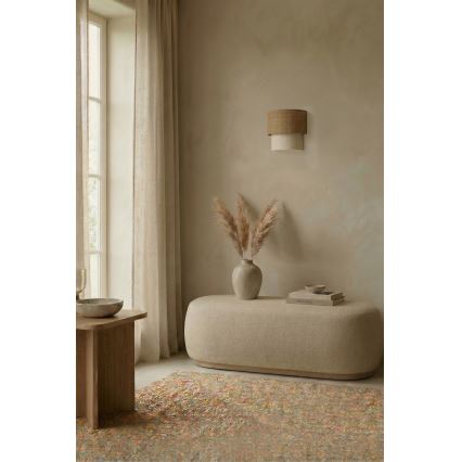 Brilagi - LED настінний світильник BOHO ECO 1xE27/10W/230V бежевий/кремовий