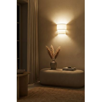 Brilagi - LED настінний світильник BOHO ECO 1xE27/10W/230V кремовий