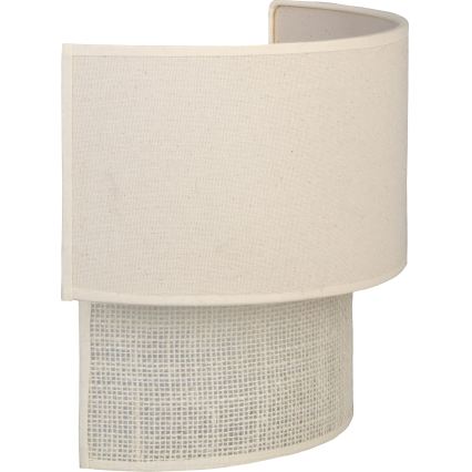 Brilagi - LED настінний світильник BOHO ECO 1xE27/10W/230V кремовий