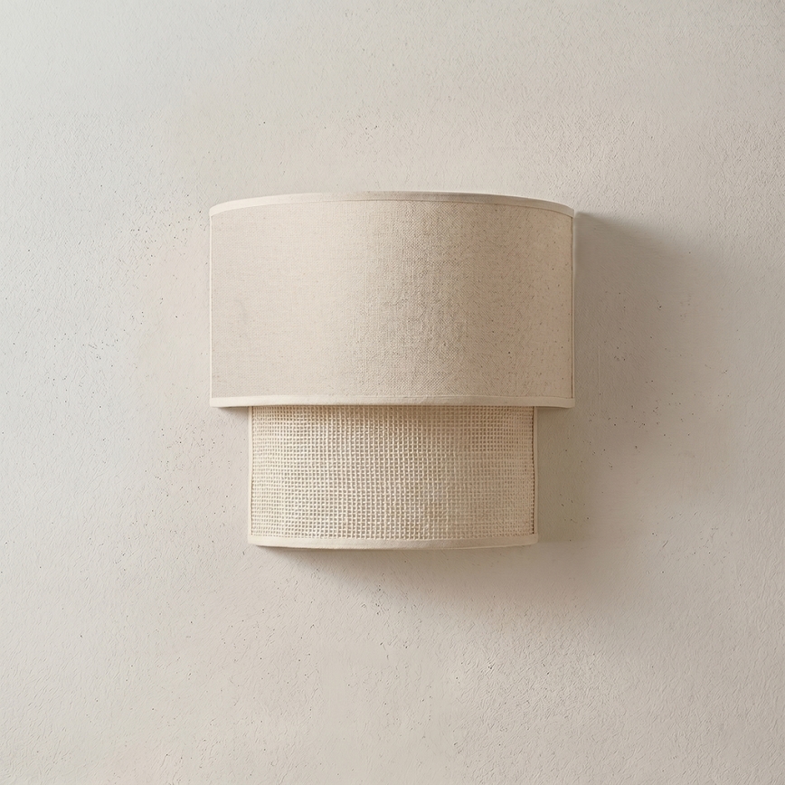 Brilagi - LED настінний світильник BOHO ECO 1xE27/10W/230V кремовий