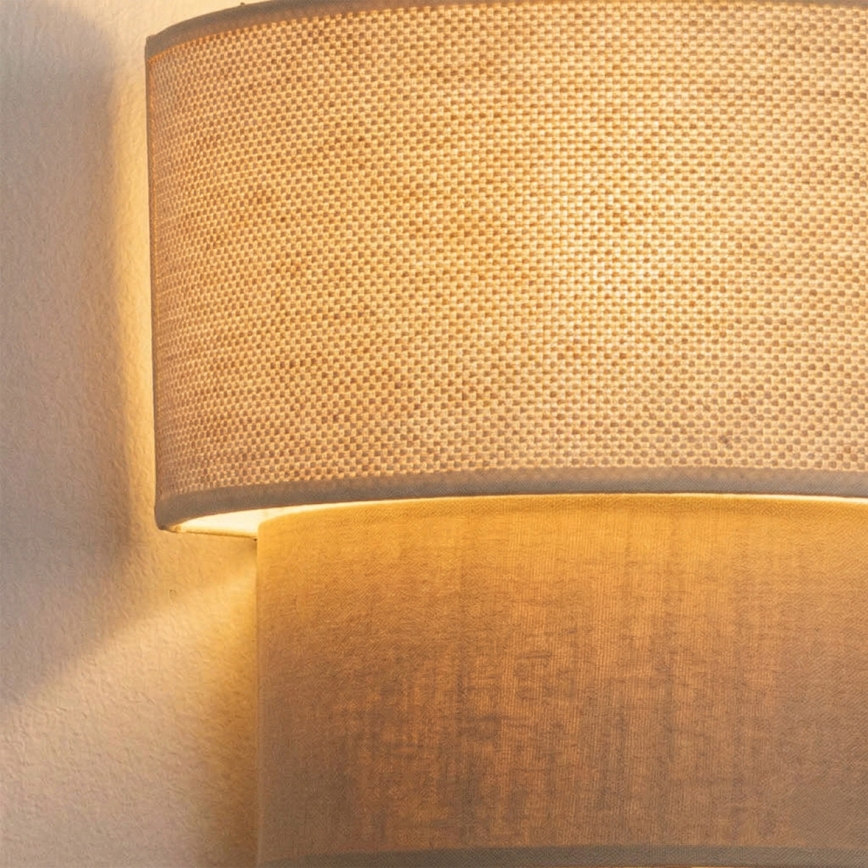 Brilagi - LED настінний світильник BOHO ECO 1xE27/10W/230V кремовий