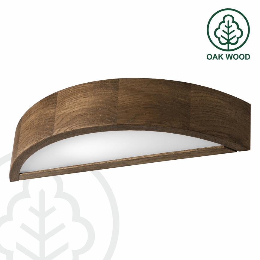 Brilagi - LED Настінний світильник CARVALHO 1xE27/60W/230V дуб