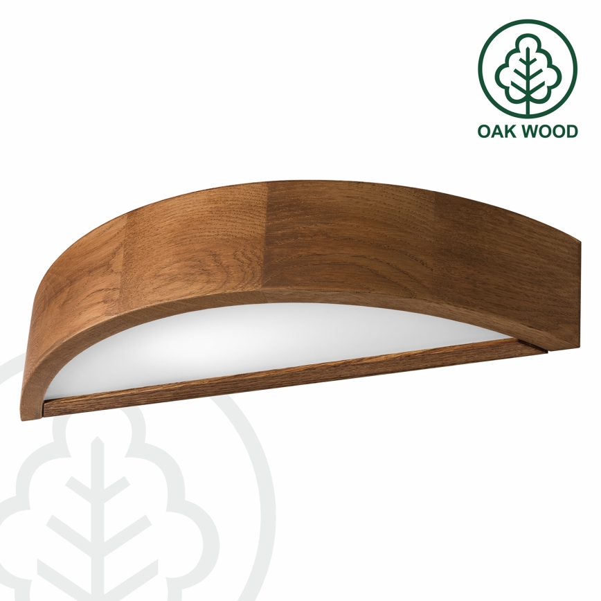 Brilagi - Світильник настінний LED CARVALHO 1xE27/60W/230V дуб вишня