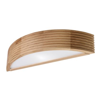 Brilagi - LED настінний світильник CARVALHO MODERN 3xE27/60W/230V дуб