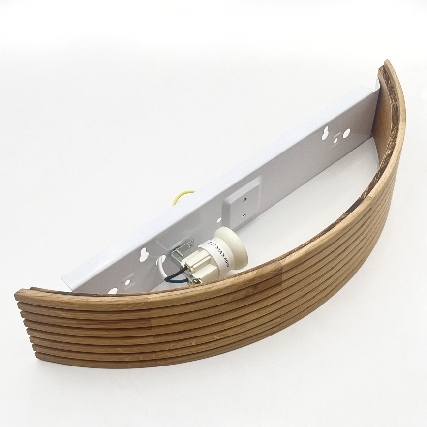 Brilagi - LED настінний світильник CARVALHO MODERN 3xE27/60W/230V дуб