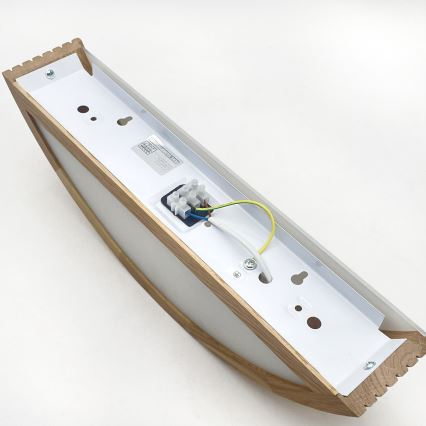 Brilagi - LED настінний світильник CARVALHO MODERN 3xE27/60W/230V дуб