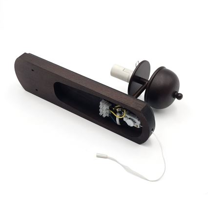 Brilagi - LED Настінний світильник COTTAGE 1xE14/40W/230V бук/коричневий