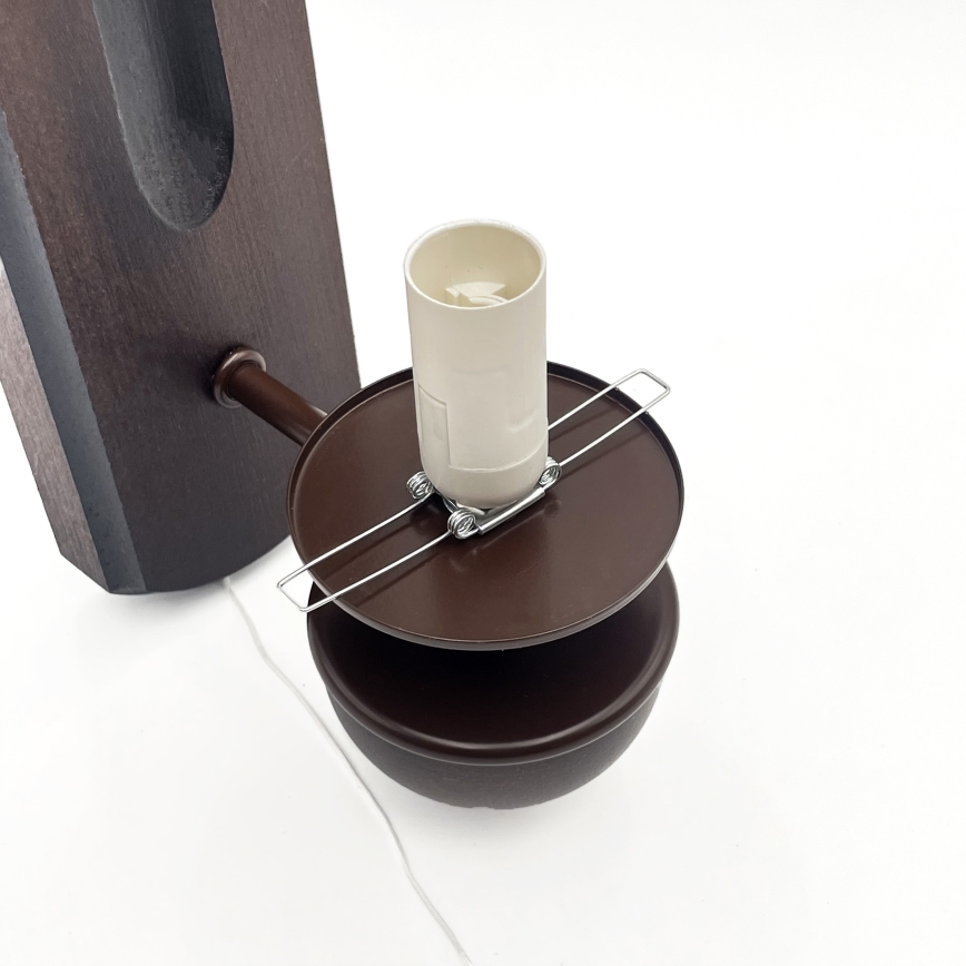 Brilagi - LED Настінний світильник COTTAGE 1xE14/40W/230V бук/коричневий