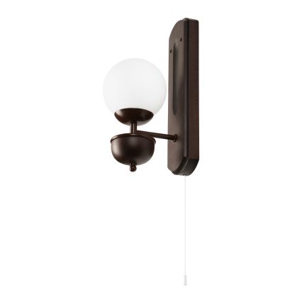 Brilagi - LED Настінний світильник COTTAGE 1xG9/40W/230V бук/білий