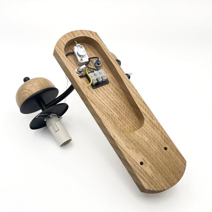 Brilagi - LED Настінний світильник COTTAGE 2xE14/40W/230V дуб/коричневий