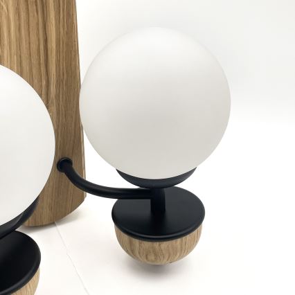 Brilagi - LED Настінний світильник COTTAGE 2xG9/40W/230V дуб/білий
