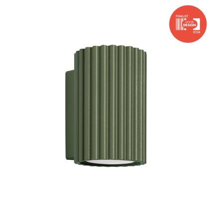 Brilagi - LED настінний світильник CRESTO 1xGU10/10W/230V 10 cm зелений