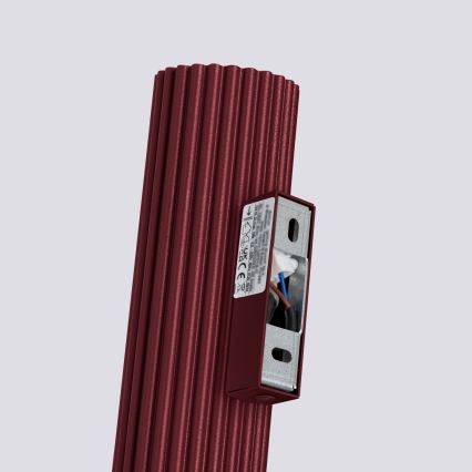 Brilagi - LED настінний світильник CRESTO 2xGU10/10W/230V 20 cm бордовий