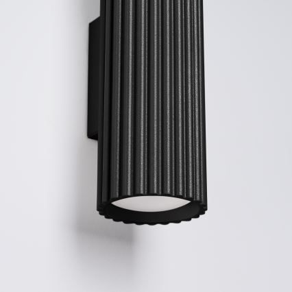 Brilagi - LED настінний світильник CRESTO 2xGU10/10W/230V 20 см чорний