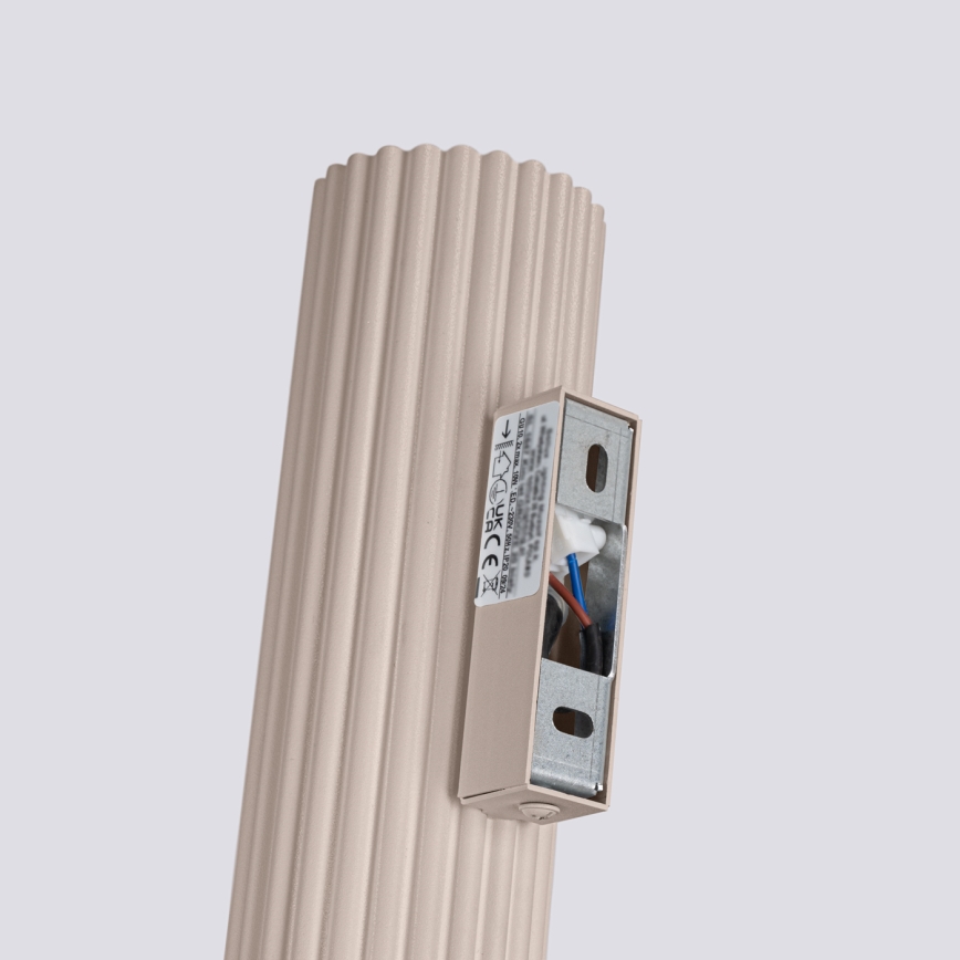 Brilagi - LED настінний світильник CRESTO 2xGU10/10W/230V 20 см тауп