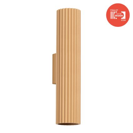 Brilagi - LED настінний світильник CRESTO 2xGU10/10W/230V 30 см золотий