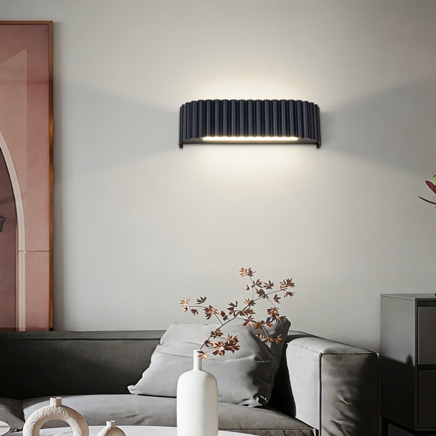 BRILAGI - LED настінний світильник FALCON MODERN LED/10W/230V 30 см 3000/4500/6000K чорний