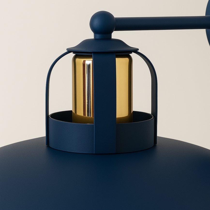 Brilagi - LED Настінний світильник FLAMENGO 1xE27/60W/230V синій