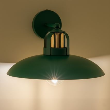 Brilagi - LED Настінний світильник FLAMENGO 1xE27/60W/230V зелений