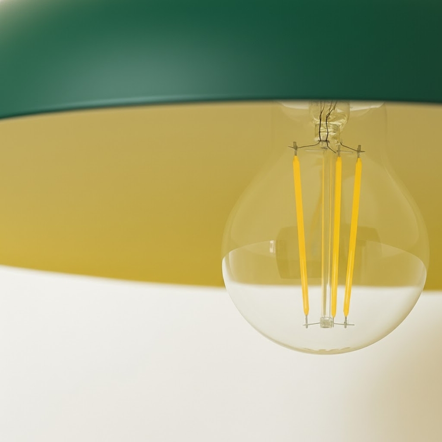 Brilagi - LED Настінний світильник FLAMENGO 1xE27/60W/230V зелений