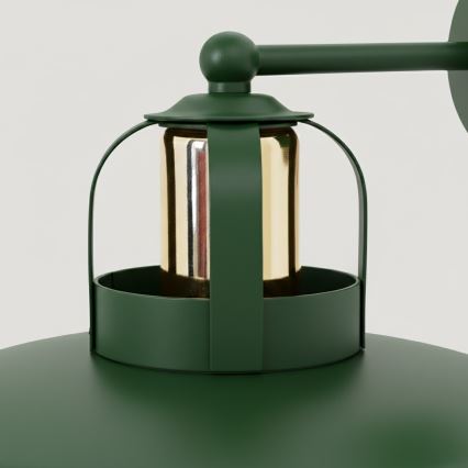 Brilagi - LED Настінний світильник FLAMENGO 1xE27/60W/230V зелений