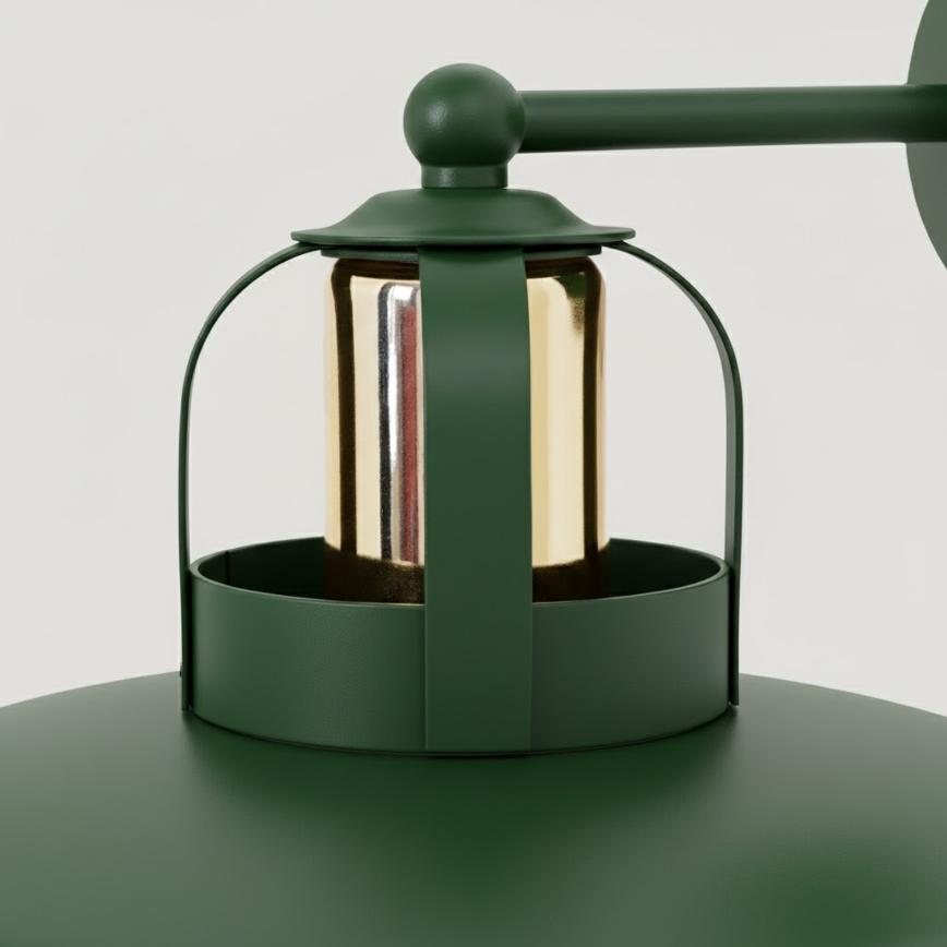 Brilagi - LED Настінний світильник FLAMENGO 1xE27/60W/230V зелений