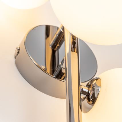 Brilagi - LED настінний світильник MILLA 3xG9/3W/230V чорний хром/білий