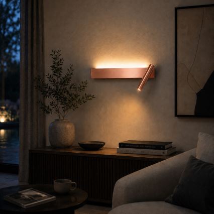 BRILAGI - настінний точковий світильник ARLIX LED/3W/230V + LED/7W бронзовий CRI 90