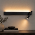 BRILAGI - LED настінний точковий світильник ARLIX LED/3W/230V + LED/7W, чорний, CRI 90