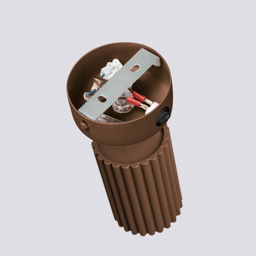 Brilagi - LED настінний точковий світильник CRESTO 1xGU10/10W/230V коричневий