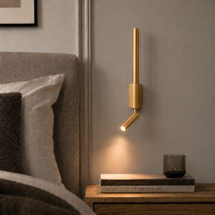 BRILAGI - LED настінний точковий світильник VIXON LED/3 Вт/230 В + LED/5 Вт золотий CRI 90