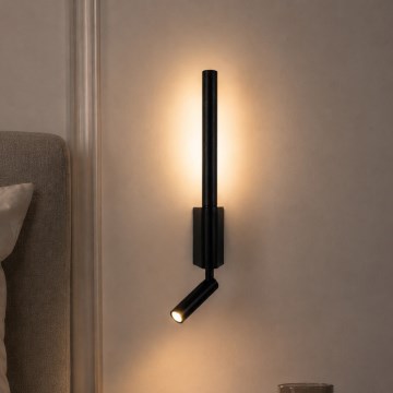 BRILAGI - LED настінний точковий світильник VIXON LED/3W/230V + LED/5W чорний CRI 90