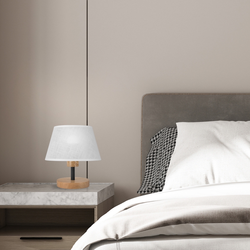 Brilagi - LED Настольная лампа ANTHONY 1xE14/40W/230V дуб/белый