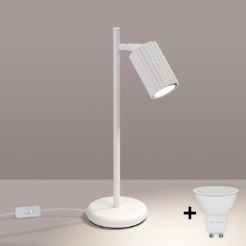 Brilagi - LED настольная лампа CRESTO 1xGU10/10W/230V белая